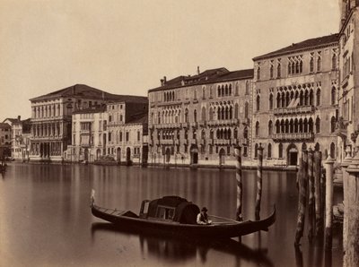 Untitled Venetian Gondola by Unbekannt