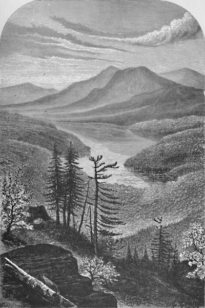Upper Ausable Lake by Unbekannt