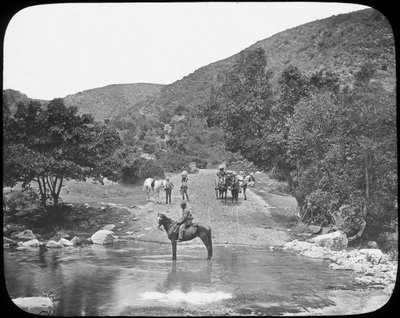 Van Stadens Pass, South Africa, c. 1890 by Unbekannt