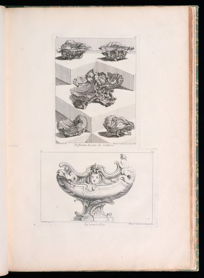 Various Designs for Salt Dishes by Unbekannt