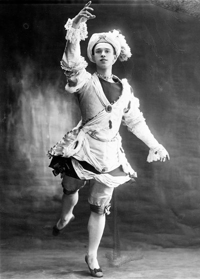 Vaslav Nijinsky, Russian Ballet Dancer by Unbekannt