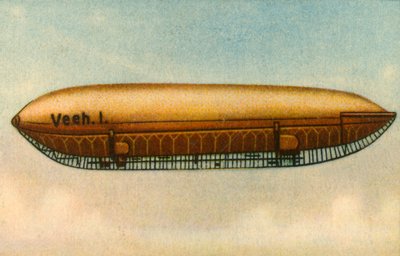 Veeh I airship, 1912 by Unbekannt