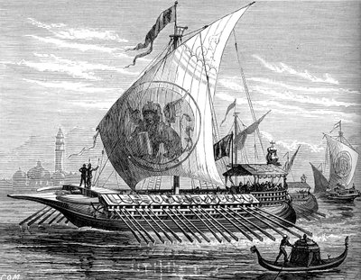Venetian Galley by Unbekannt