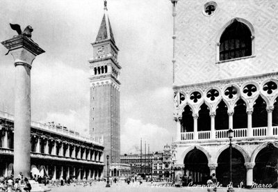 Venice, Campanile di San Marco, 20th Century by Unbekannt