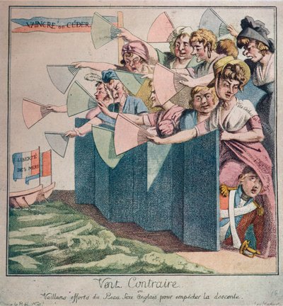 Vent Contraire, 19th Century by Unbekannt