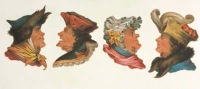 Puzzle Picture, Four Heads by Unbekannt