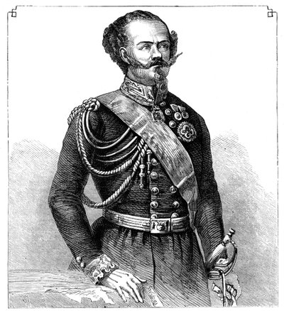 Victor Emmanuel II, King of Italy by Unbekannt