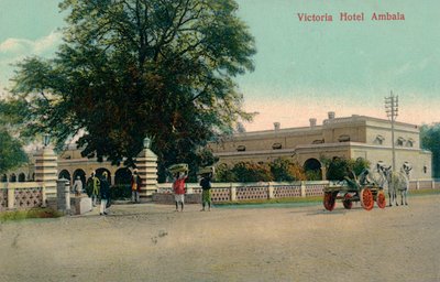 Victoria Hotel Ambala, c1900 by Unbekannt