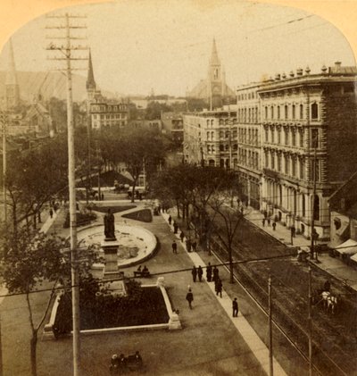 Victoria Square, Montreal, Canada, 1904 by Unbekannt