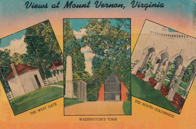 View at Mount Vernon, Virginia, 1946 by Unbekannt