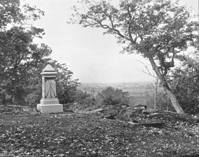 View from Culps Hill, Gettysburg, Pennsylvania, USA by Unbekannt