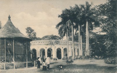 View in the Zoological Gardens, Calcutta by Unbekannt