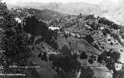 View of Chakrata from Kalana, India by Unbekannt