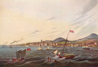 View of Dundee, 1824 by Unbekannt