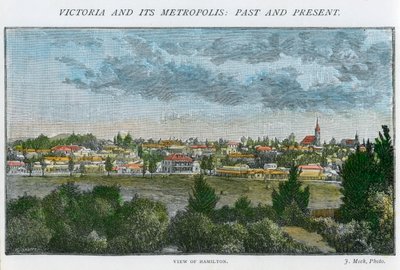 View of Hamilton, Victoria, Australia by Unbekannt