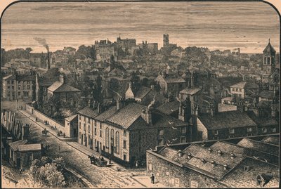 View of Lancaster, 19th century by Unbekannt