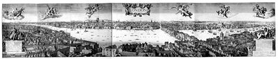 View of London, c1650, 19th Century by Unbekannt
