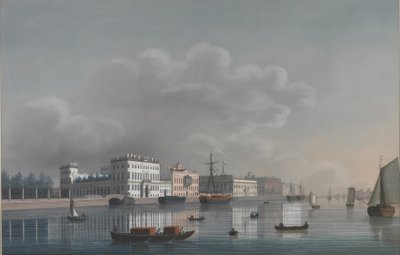 View of the Neva by Unbekannt