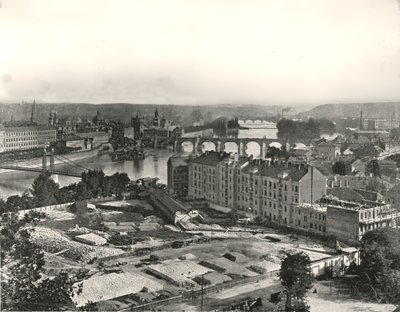 View of the City of Prague, Czechoslovakia, 1895 by Unbekannt