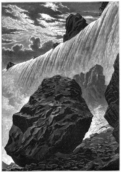 View of the Falls of Niagara (1877) by Unbekannt