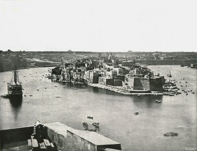 View of the Harbour, Valletta, Malta by Unbekannt