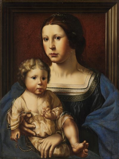 Virgin and Child by Unbekannt