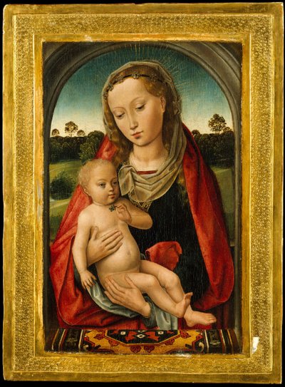 Virgin and Child by Unbekannt