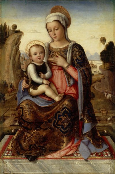 Virgin and Child by Unbekannt