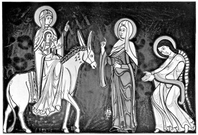 Virgin and Child Wearing Norman Costume by Unbekannt