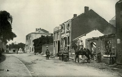Visé in the Hands of the Germans by Unbekannt