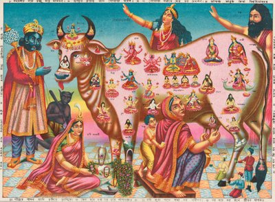 Vishva Rajalakshmi Gomata by Unbekannt