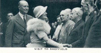 Visit to Sheffield by Unbekannt