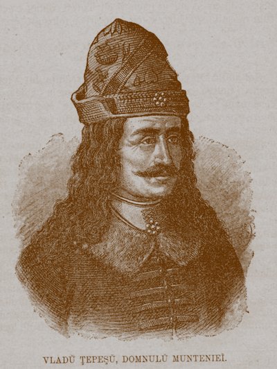 Vlad III, Prince of Wallachia 1431-1476, 19th Century by Unbekannt