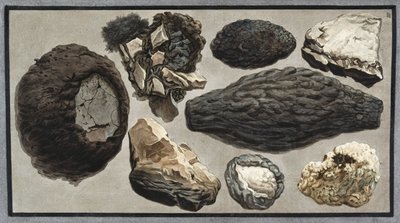 Volcanic material from Mount Vesuvius by Unbekannt