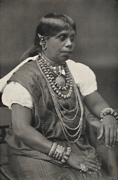 Noble Sinhalese Woman from Kandy by Unbekannt