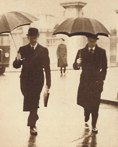 Walking in the Rain, 1937 by Unbekannt