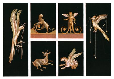 Wall Decoration, Pompeii, Italy by Unbekannt