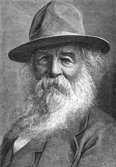 Walt Whitman 1819-1892, American poet by Unbekannt