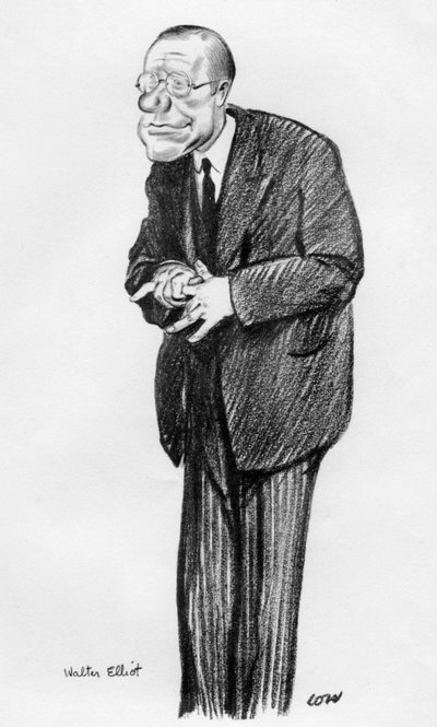 Walter Elliot, Scottish Unionist politician by Unbekannt
