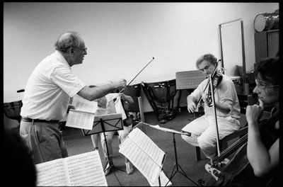 Walter Levin - masterclass at Mozarteum by Unbekannt