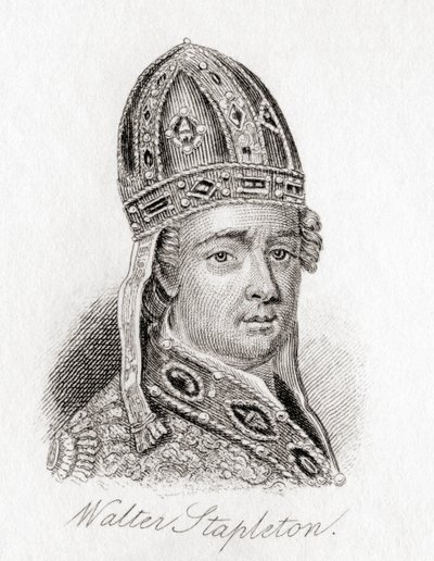 Walter de Stapledon, or Stapeldon by Unbekannt
