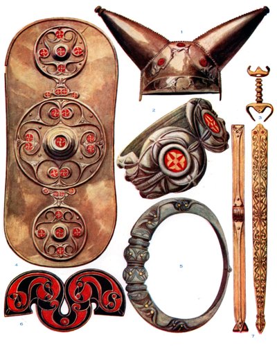 War trappings of the ancient Britons by Unbekannt