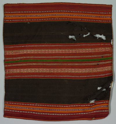 Warp Patterned Cloth, late 1800s by Unbekannt