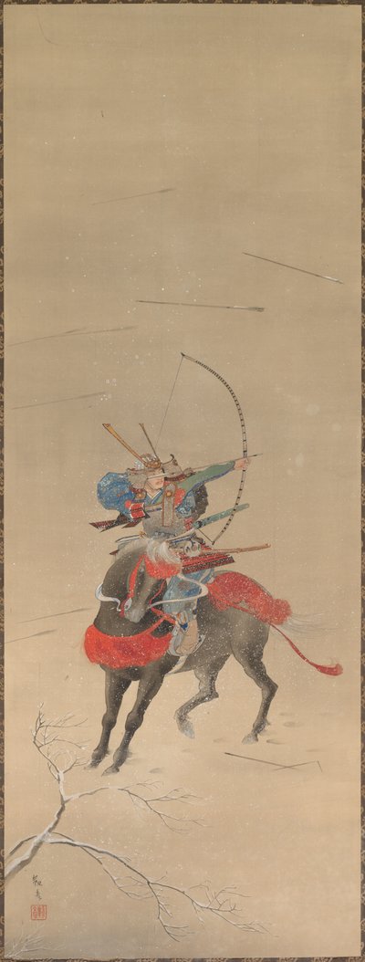 Warrior mounted on a Horse, 1700s-1800s by Unbekannt