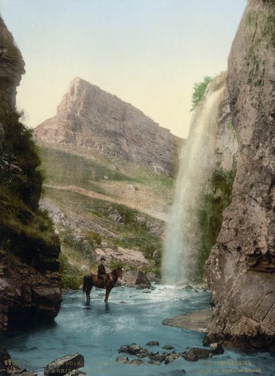 Waterfall Near Kislovodsk, Russia, c1895 by Unbekannt