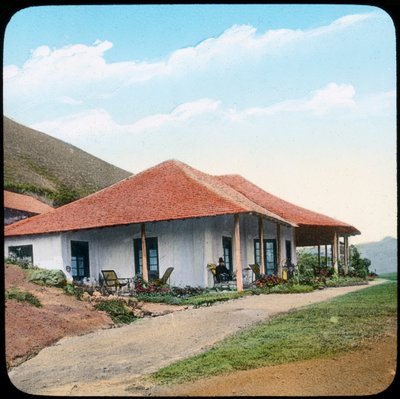Wesleyan Mission House, Uva Province, Ceylon by Unbekannt