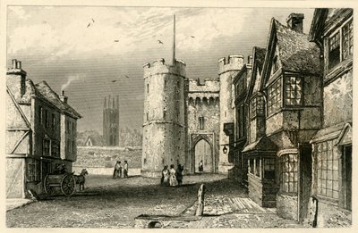 West Gate, Canterbury, Kent by Unbekannt