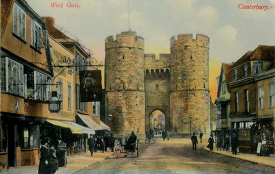 West Gate, Canterbury by Unbekannt
