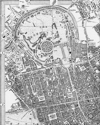 West London in 1832 by Unbekannt