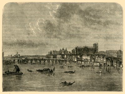 Westminster Bridge, 1881 by Unbekannt